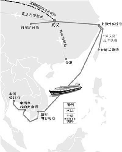 武汉—东盟直航激活“海上丝路”