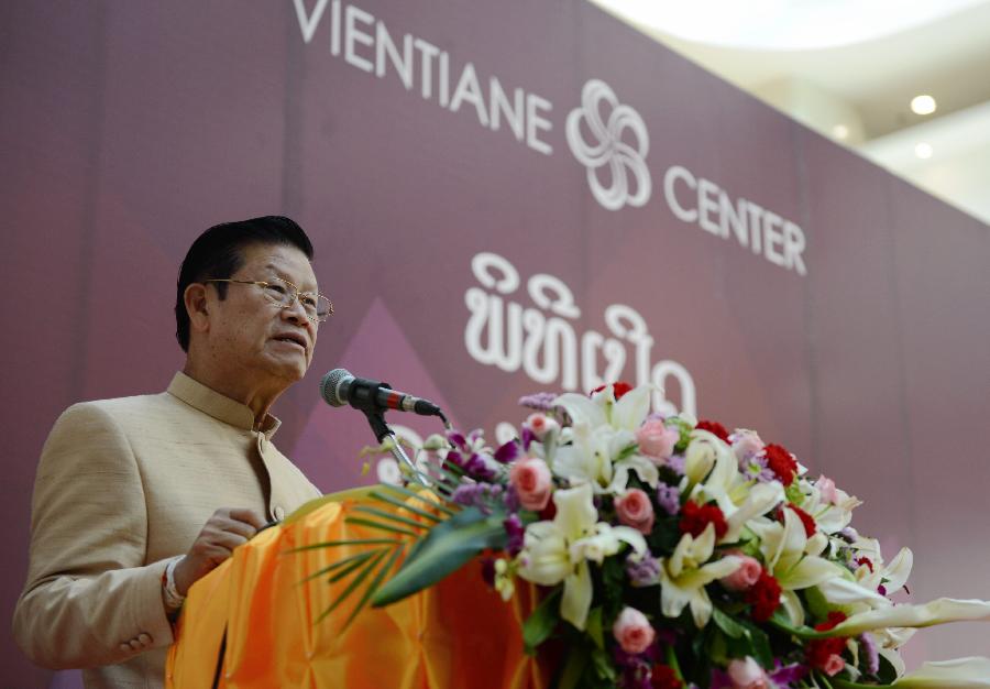 （XHDW）（1）中老合建老挝首个大型商业中心开业