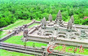 柬埔寨的吴哥窟是世界七大古迹之一。
