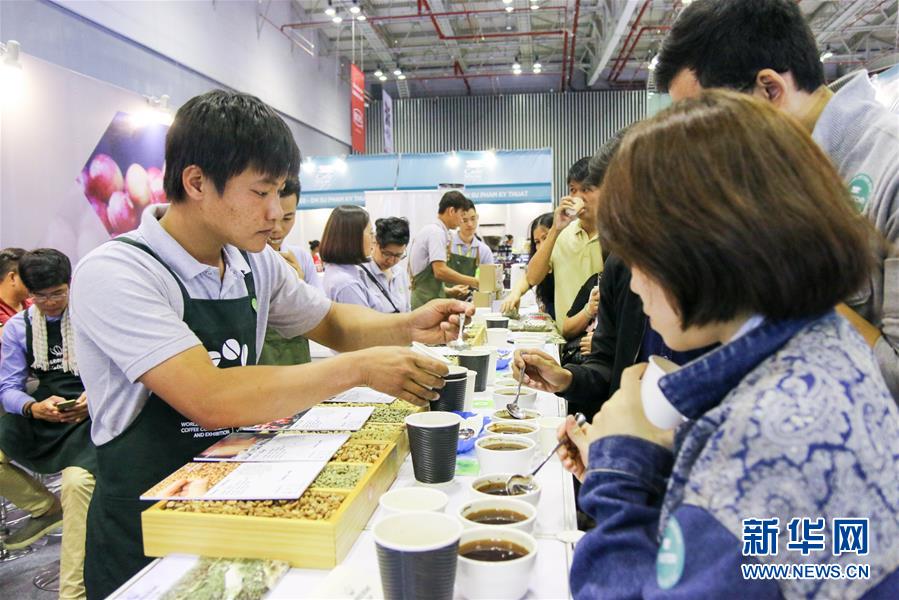 （国际）（2）2017越南国际咖啡展销会在胡志明市举办