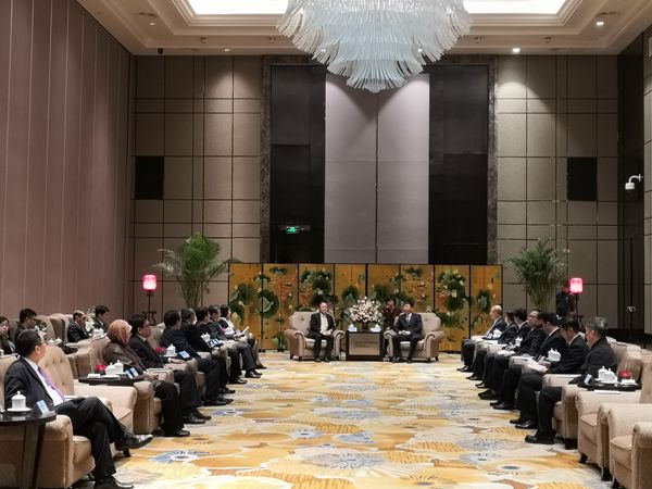 Vice Governor of Shaanxi Province Met with the Delegation of ACC Joint Council Meeting (2019-12-9)