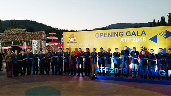The Opening Ceremony of the 37th ASEAN Tourism Forum Held in Chiang Mai