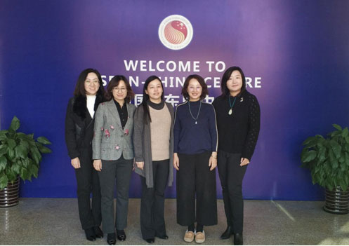 ACC Representatives Held Discussion with Dalian University of Foreign Languages
