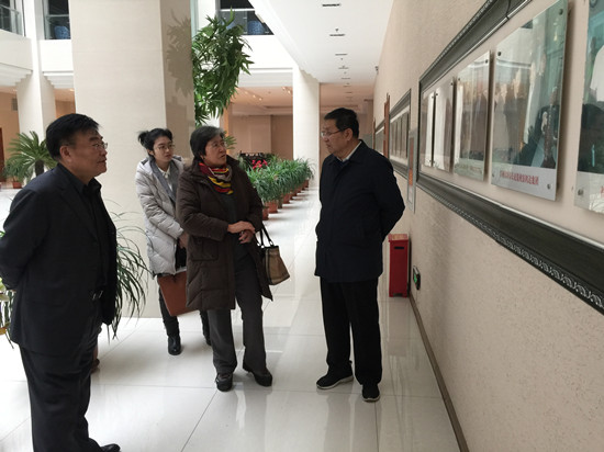 Secretary-General Yang Xiuping Visited Changchun Hongda Group
