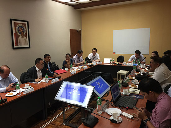 Chinese Media Delegation Exchanged Views with Philippine Counterparts