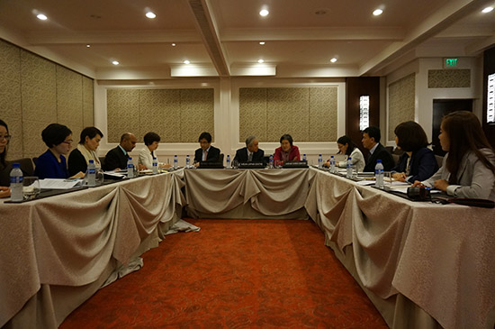 Informal Meeting among Secretaries General of ACC, AJC and AKC Held in Manila