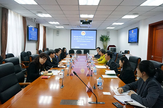 韩国－东盟中心秘书长到访中国－东盟中心
