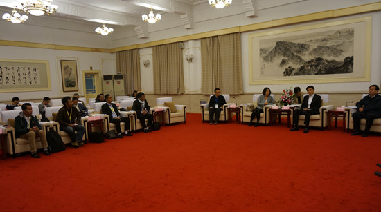 中国—东盟记者团联合采访南京市副市长黄澜