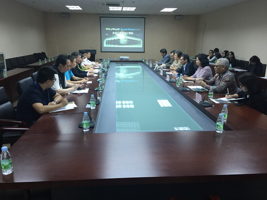 中国—东盟中心联合理事会代表访问广州大学城