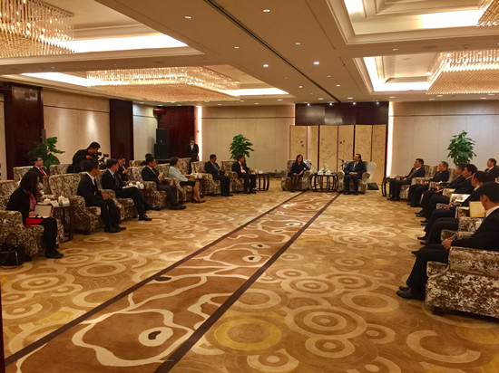 Secretary of Panzhihua Municipal Party Committee Met with Delegation of ASEAN Committee in Beijing
