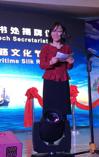 ACC Participated in the Unveiling Ceremony of ACNET-EngTech Secretariat & China-ASEAN Maritime Silk Road Cultural Festival