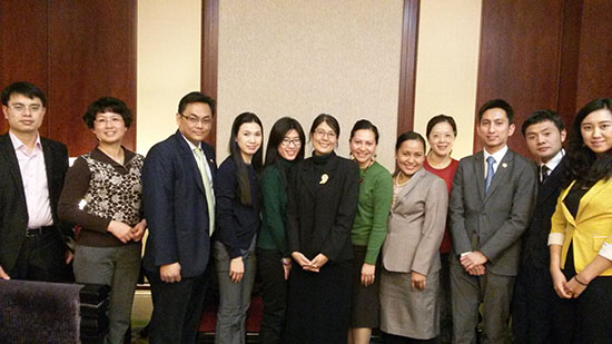 Meeting between IPRD of ACC and Information and PR Officials of ASEAN Embassies in Beijing