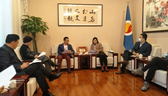 ACC Representative Met with Director of Foreign Affairs Office of Xuzhou