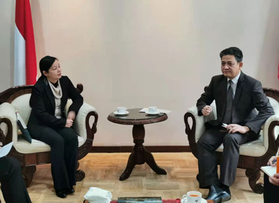 ACC Representative Met with DCM ofIndonesian Embassyin China
