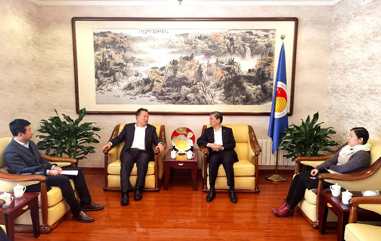 ACC Secretary-General Chen Dehai Met with Director-General of China-Singapore (Chongqing) Demonstration Initiative on Strategic Connectivity Administrative Bureau