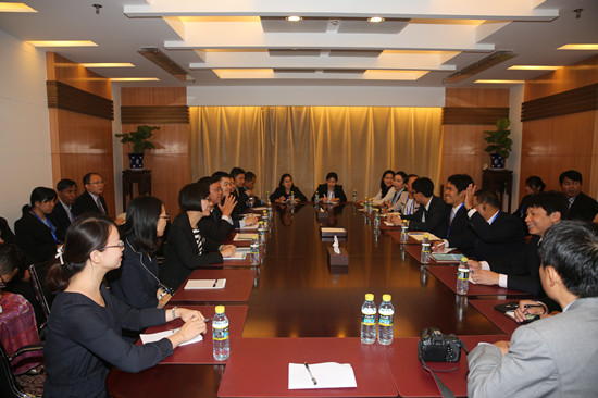 Delegation of Mekong Countries Officials Had Visits and Exchanges in Beijing