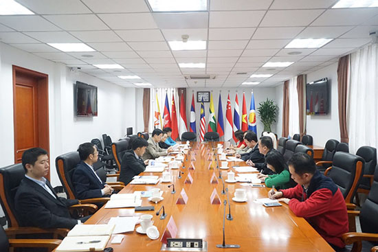 厦门市政府代表团访问中国—东盟中心