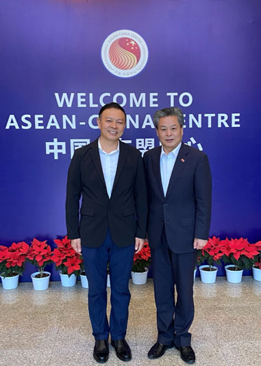 ACC Secretary-General Chen Dehai Met With Vice President of Hainan Tropical Ocean University