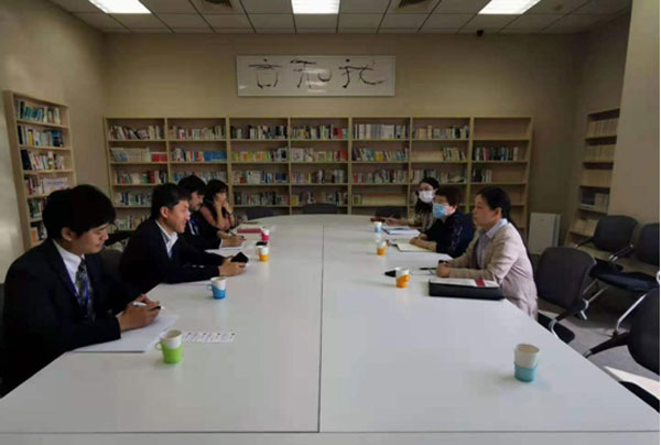 ACC Exchanged Views with Information and Culture Centre of Japanese Embassy in China