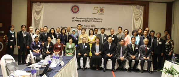 中国—东盟中心出席第54届东南亚教育部长组织热带医学网络理事会