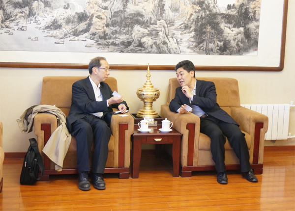 Secretary-General Ma Mingqiang Met with A Member of the Malaysian Senate
