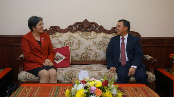 ACC Secretary-General Met with Vice Foreign Minister of Laos