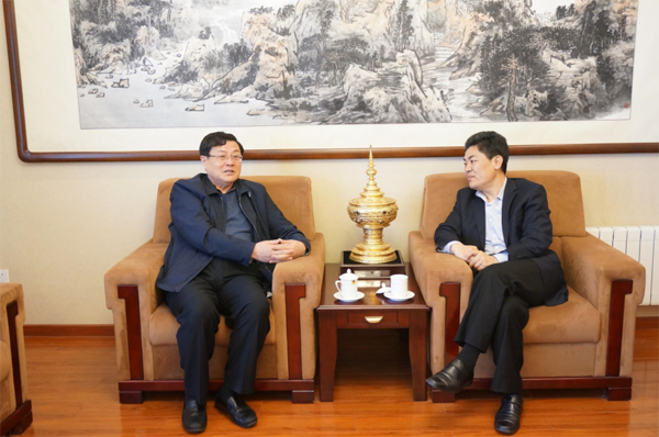Secretary-General Ma Mingqiang Met with Vice Chairman of Chinese Culture Promotion Society