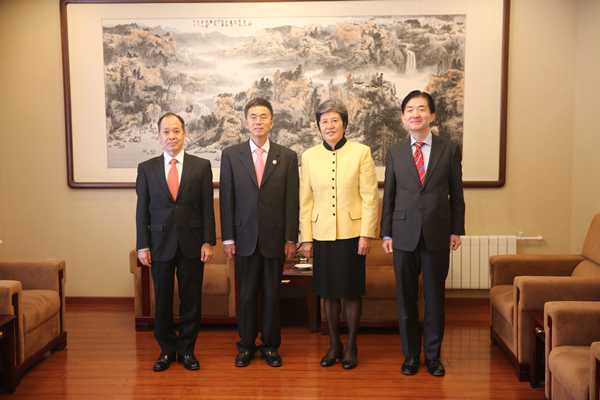 Secretary-General of the Trilateral Cooperation Secretariat Visited ACC