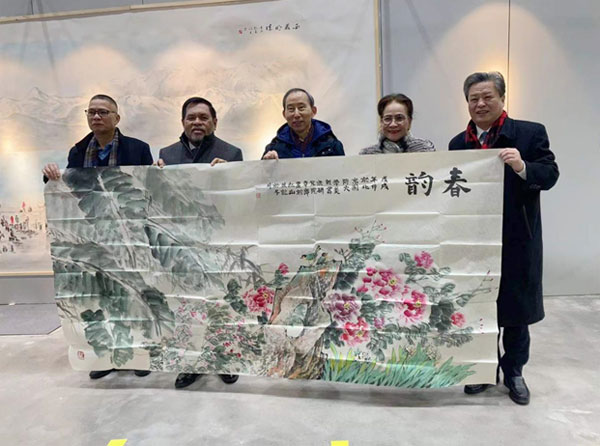 ACC Secretary-General Chen Dehai Attended the Opening Ceremony of “Meet in Beijing & Vigorous Winter Olympics” International Paintings and Short Videos Exhibition
