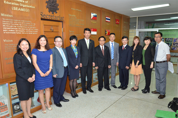 中国－东盟中心、东南亚教育部长组织与贵州省教育厅第二次三方联合会议在泰国曼谷召开