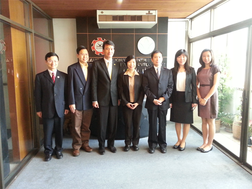 中国－东盟中心代表团在泰国曼谷工作访问