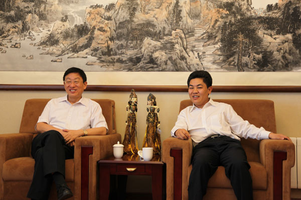 北京外國語大學校務委員會主席楊學義教授訪問中心