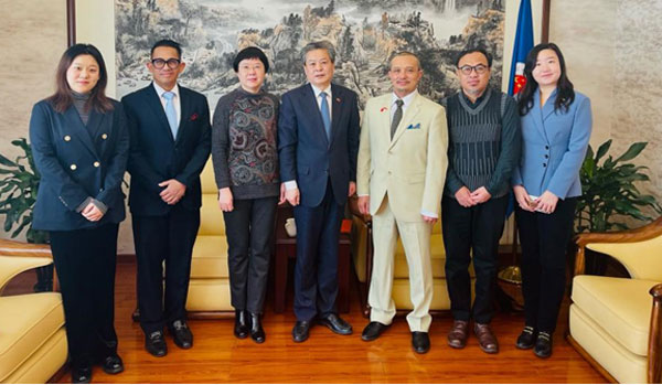 印尼驻华使馆教育文化专员拜访中国—东盟中心