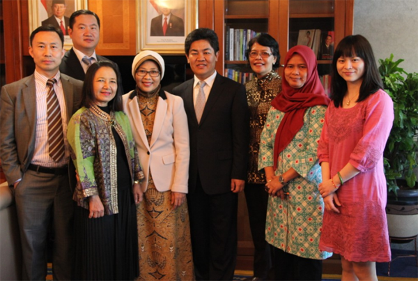 Secretary-General Ma Mingqiang Paid an Official Call on Indonesian Tourism Ministry