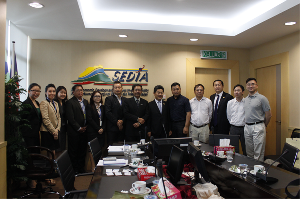 马明强秘书长访问马来西亚沙巴州经济发展与投资局