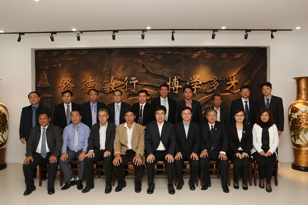 中国—东盟中心组织老挝职业教育代表团访问江苏