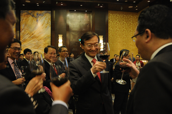 张明副外长在中国—东盟中心成立三周年招待会上的致辞（2014年12月22日 北京四季酒店）
