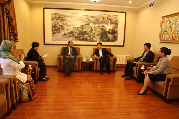 ACC Secretary General Met with the ASEAN Foundation Executive Director at the ASEAN-China Centre Secretariat