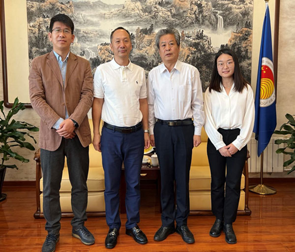 ACC Secretary-General Chen Dehai Met with Vice Chairman and Secretary-General of CATIS 