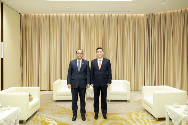 ACC Secretary-General Shi Zhongjun Met with Ambassador of Myanmar to China