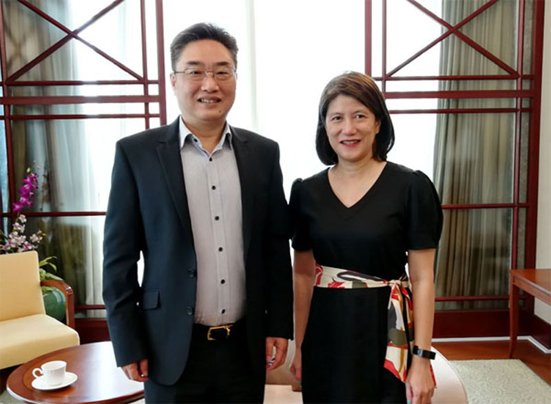 ACC Secretary General Shi Zhongjun Met with Deputy Secretary of Singaporean Ministry of Foreign Affairs