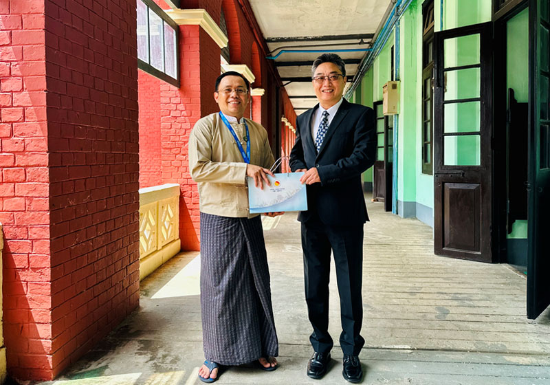Secretary General Shi Zhongjun Meets Information Ministry and Media Agency of Myanmar