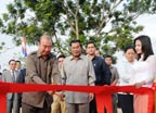中国公司建设柬埔寨基里隆3号水电站竣工剪彩