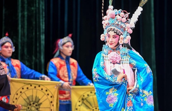 Peking Opera performed in Urumqi, northwest China's Xinjiang